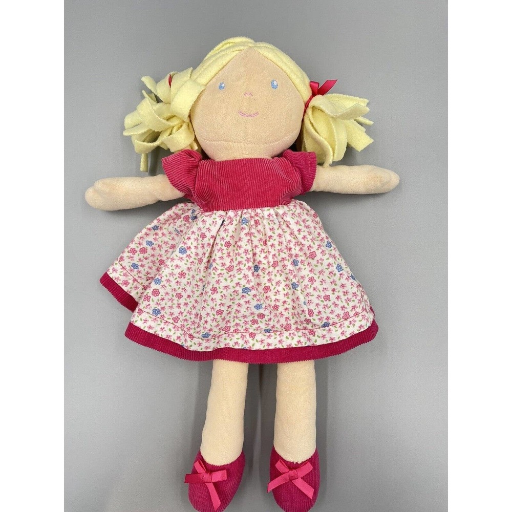 Maequitas Cherished Friends 15” HomeGoods Plush Baby Doll Blonde Pigtail Bunches